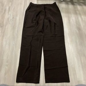 Escada Brown Wool Blend Pants waist 30 EU40